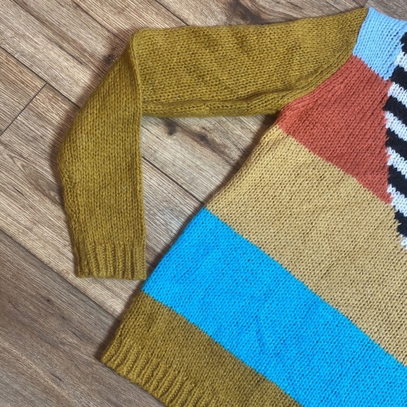 Roolee color block crew neck sweater - Picture 5 of 7